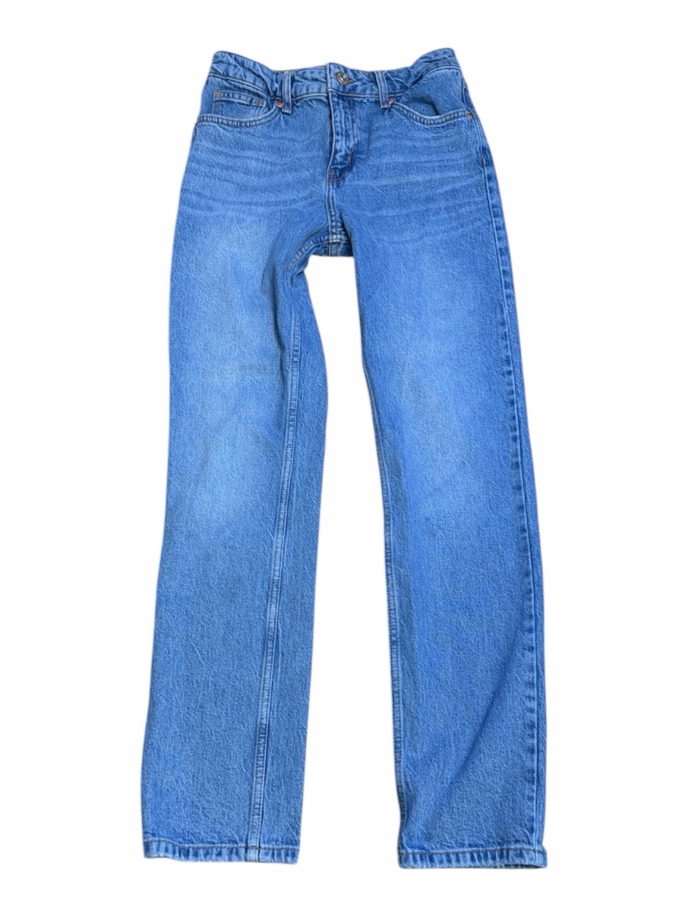 Y2K BDG Laine Slim Straight Jeans W27 L32 Vintage Wash Denim
